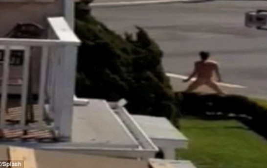 Pictures of Kony 2012 director butt naked in street screaming “You’re the devil!”