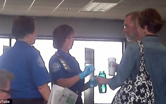 Woman detained by TSA for “bad attitude” after guzzling down bottle of water misses flight