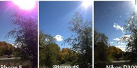 iPhone 5 users getting purple glare in pictures taken with camera