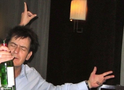 Charlie Sheen's drinking and drug addiction has killed Two and A Half Men 