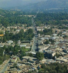 Abbottabad, Pakistan, the location where Osama bin Laden was shot and killed by U.S. armed forces.