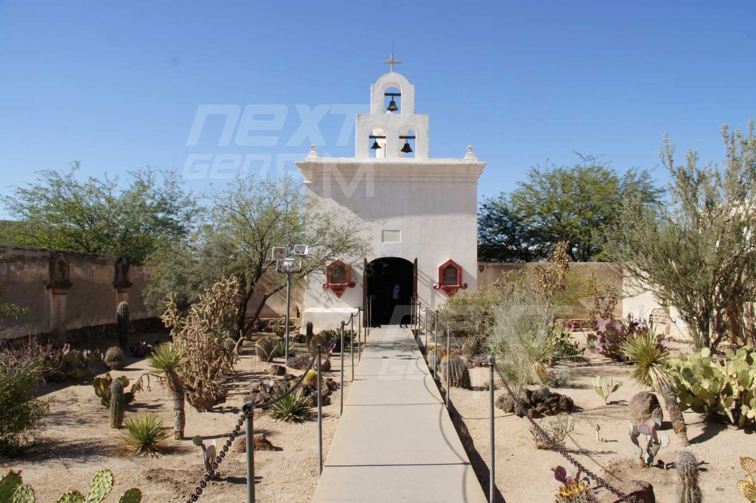 The 400 year old church is one of the finest examples of  European colonial architecture in the Americas.